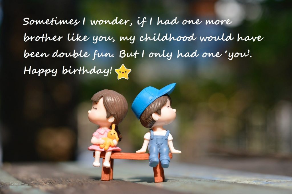 best birthday messages for brother
