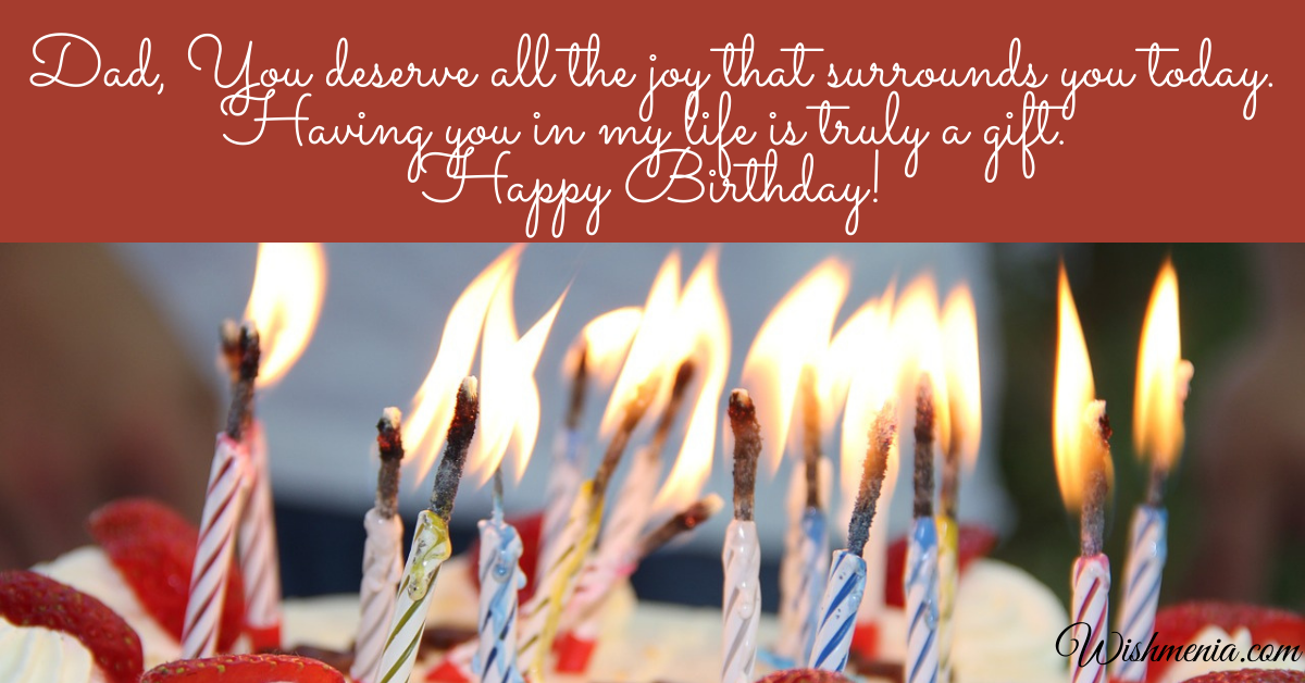 birthday candles with message