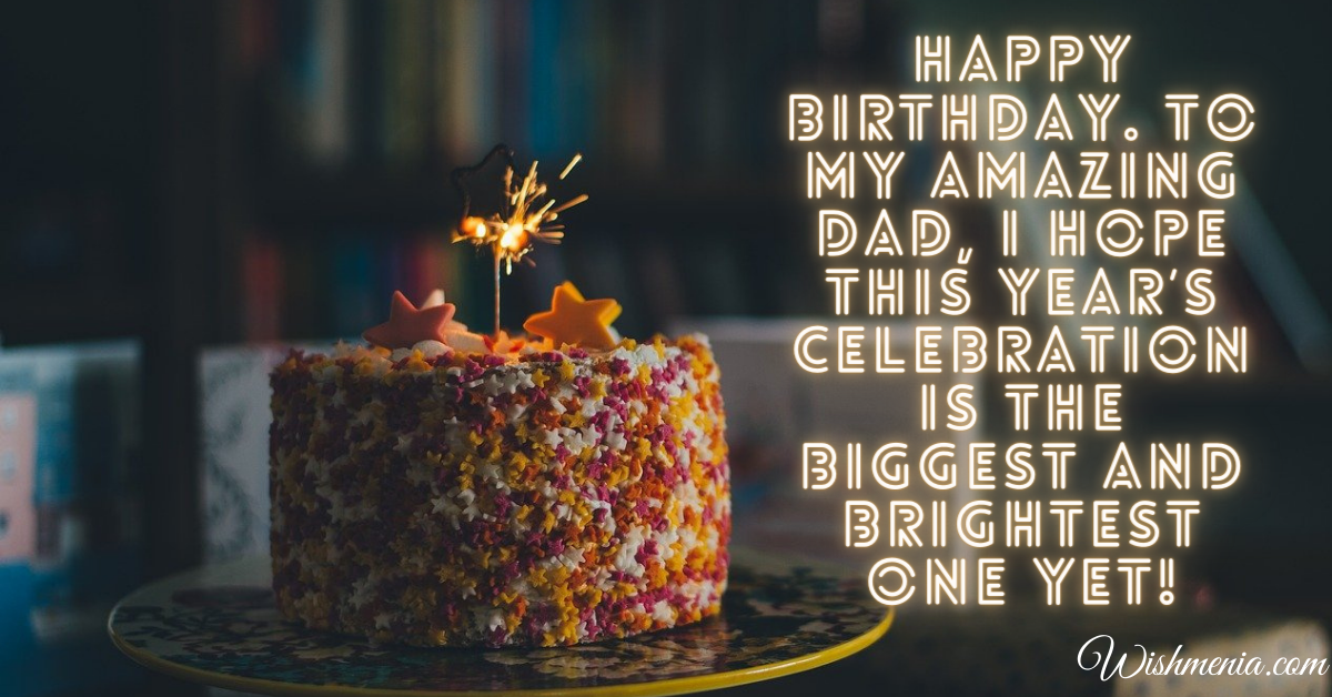 celebration dad birthday