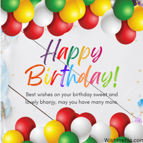 best wishes for bhanja in English