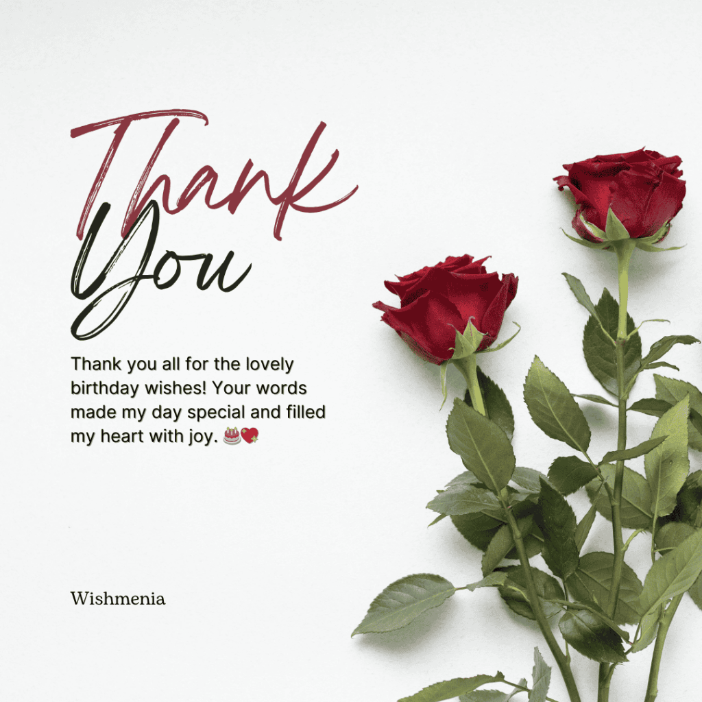 thanks for wishes