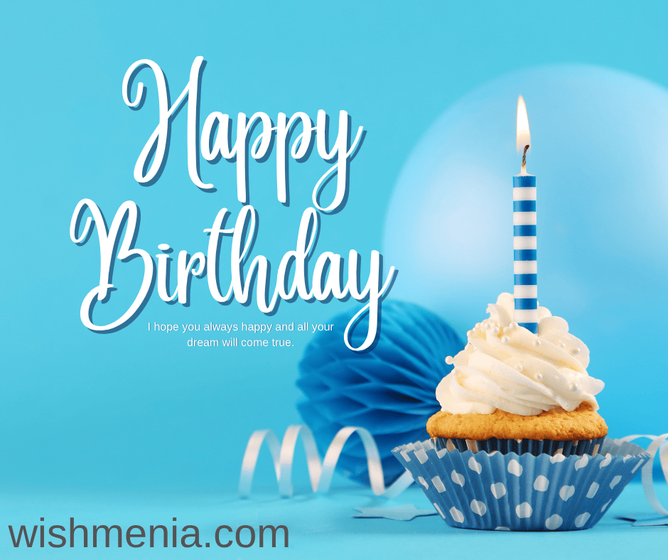 Wrapped birthday gift and card with birthday wishes for uncle