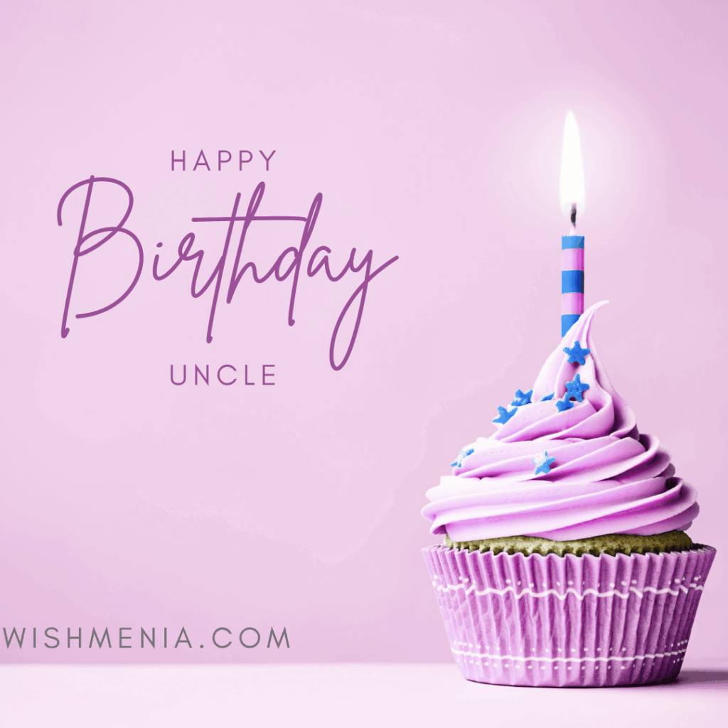 Cake for uncle on his birthday