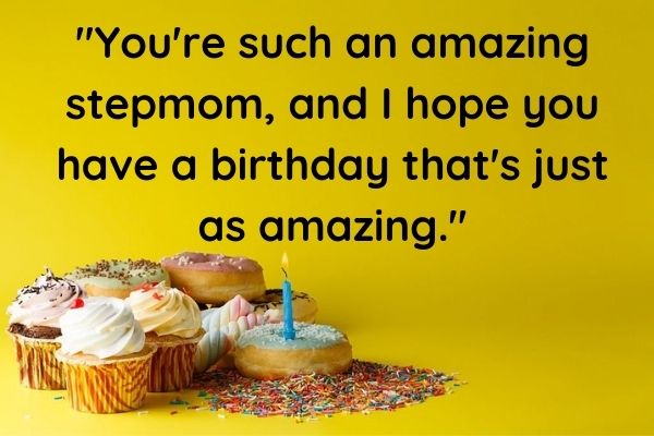 birthday messages for step moms