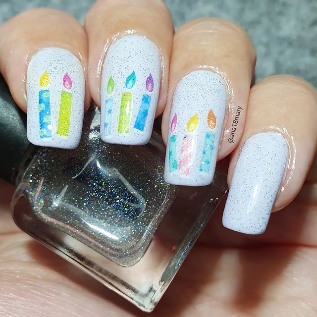 birthday nails