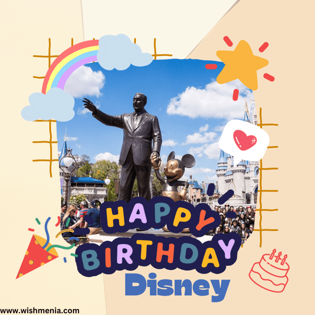 Happy birthday Disney