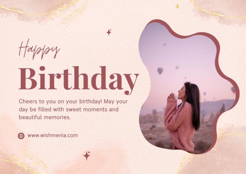 Wishing happy birthday to ex girl friend